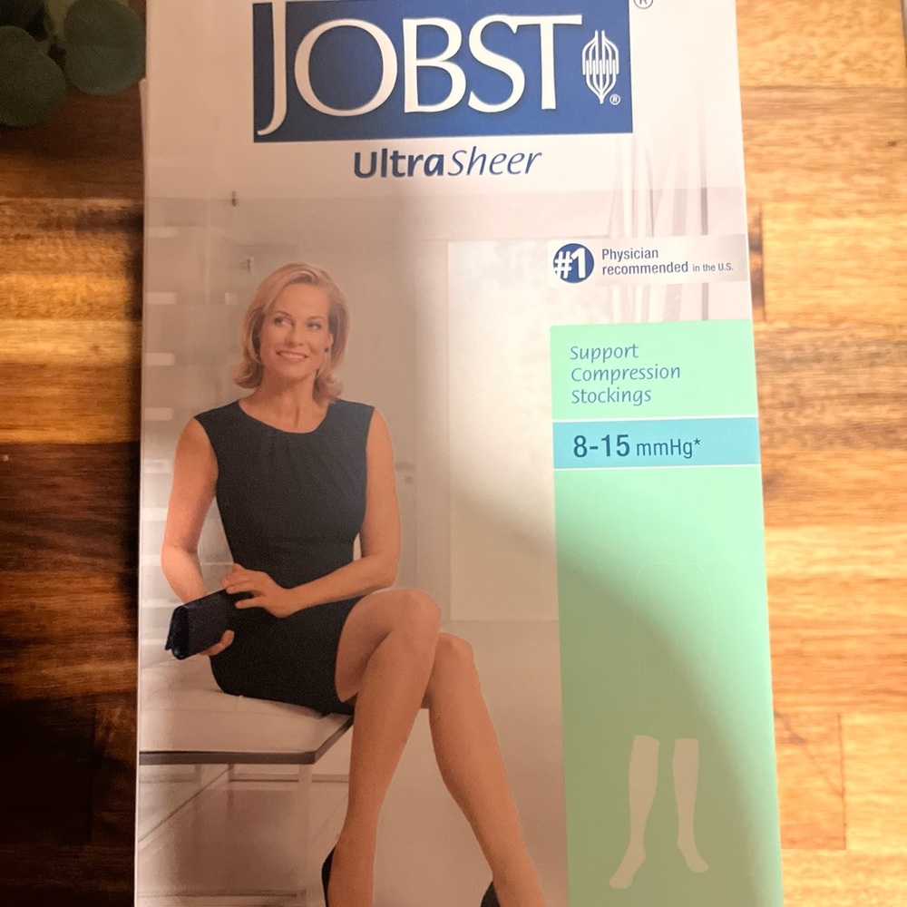 Jobst UltraSheer Silky Beige 8-15 LOT x3